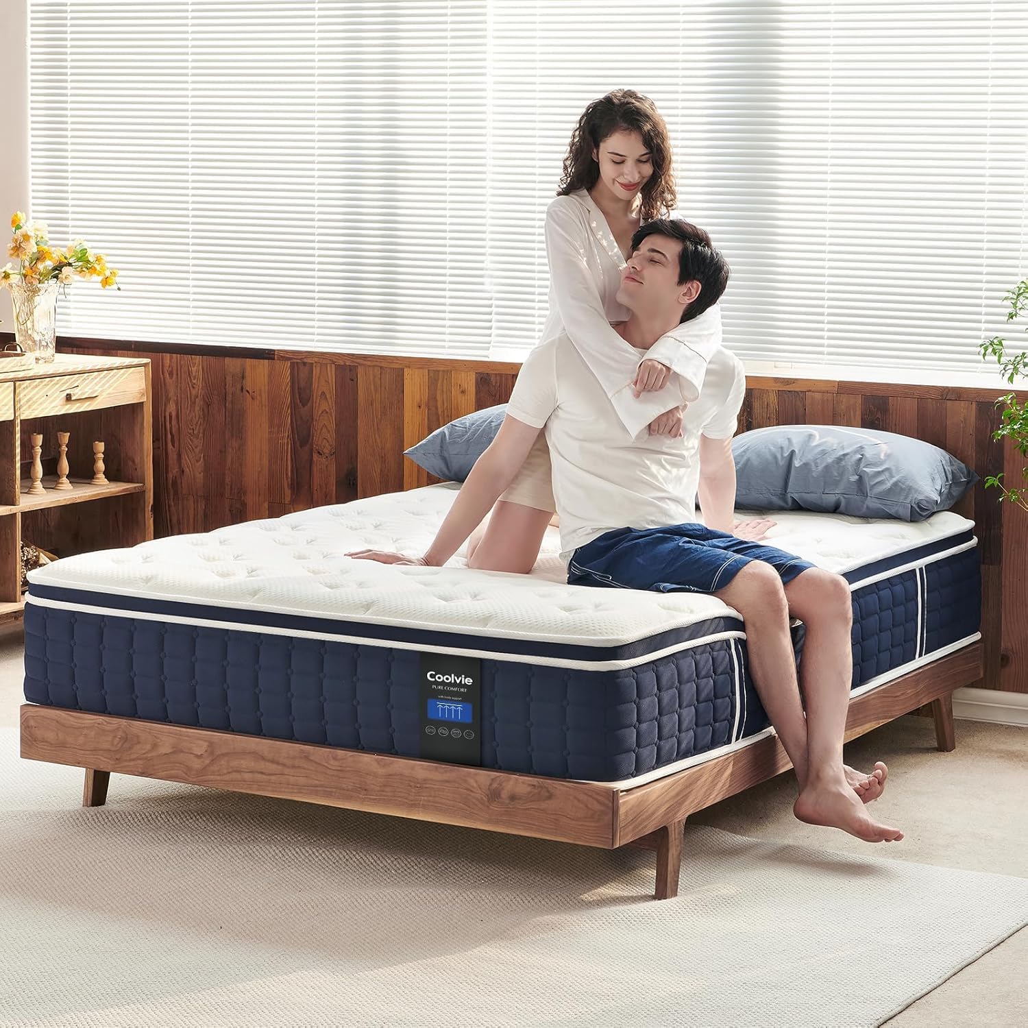 Coolvie 12 Inch Hybrid Mattress