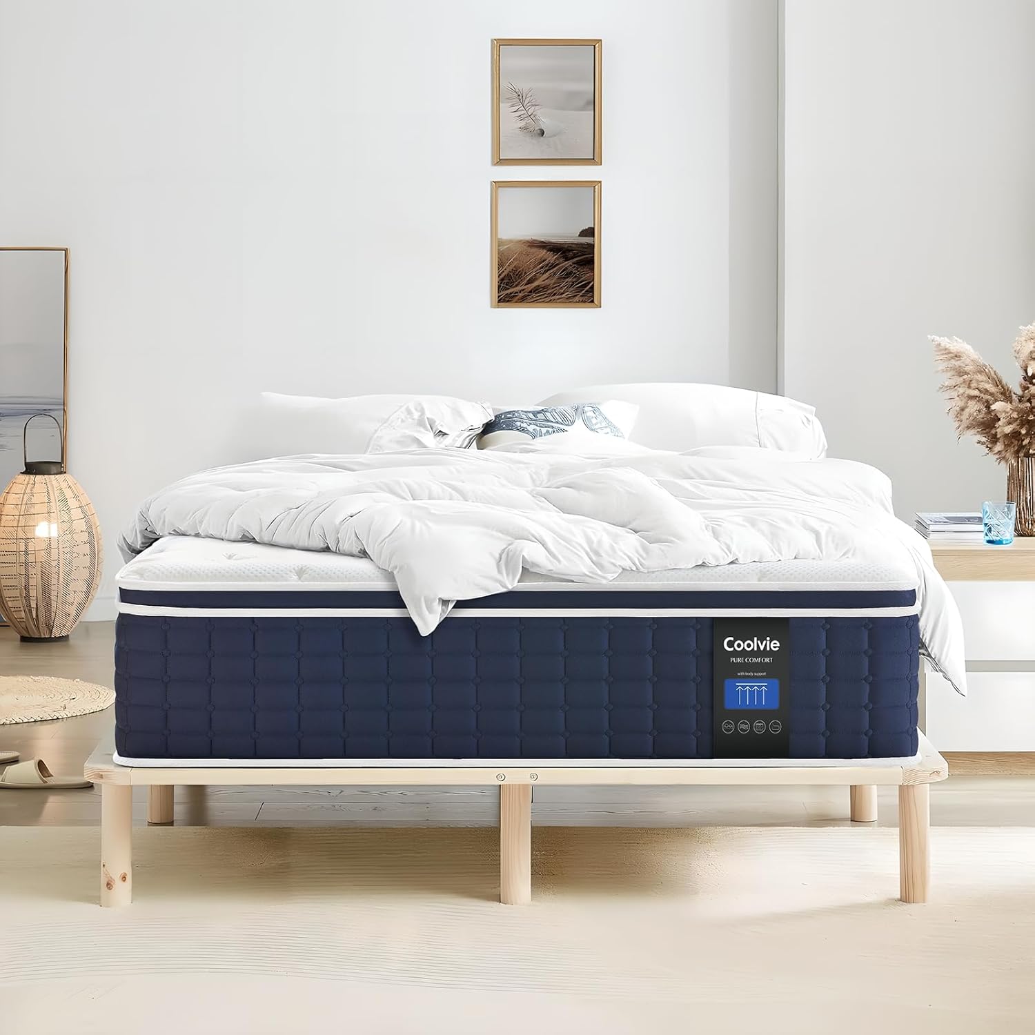 Coolvie 14 Inch Hybrid Mattress