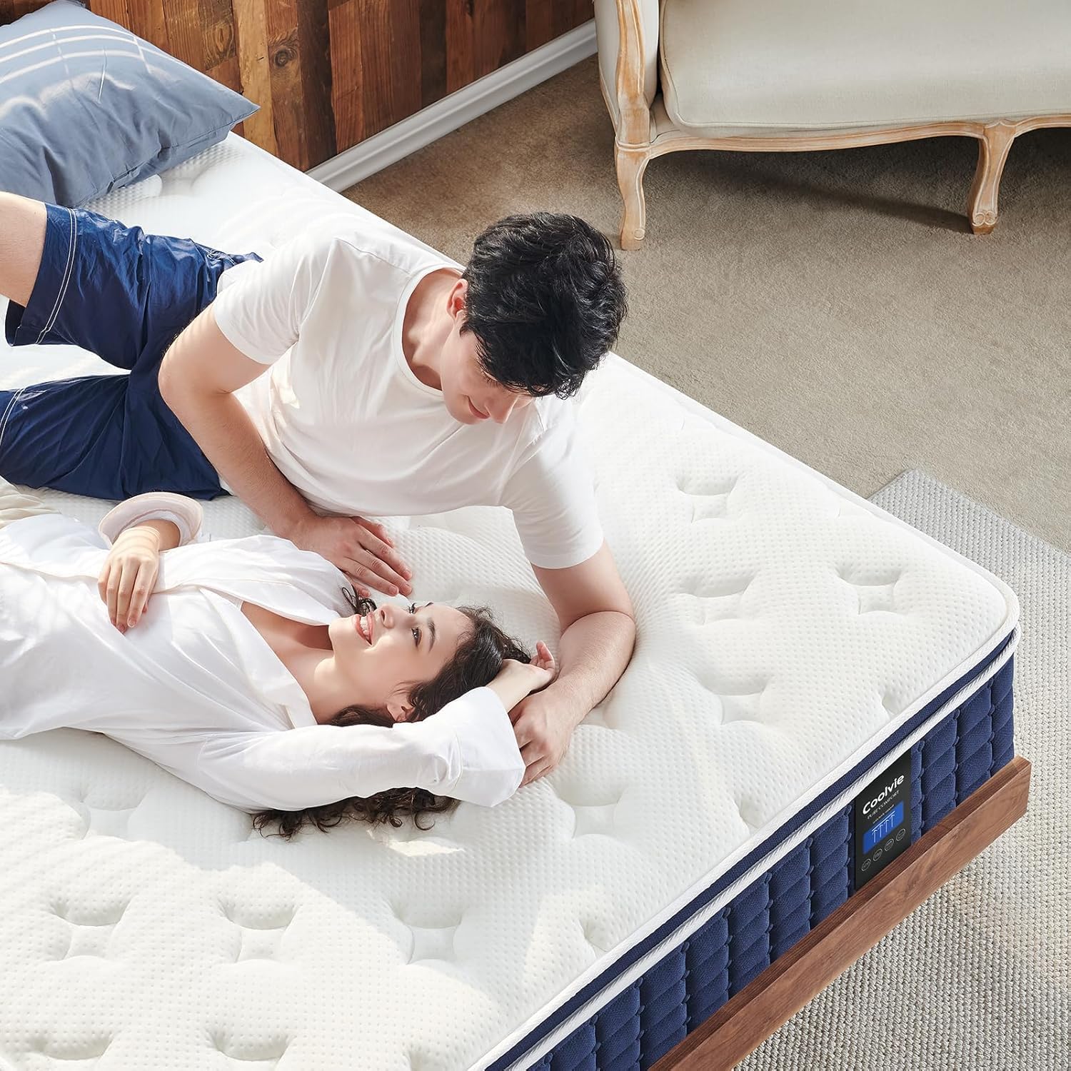 Coolvie 12 Inch Hybrid Mattress