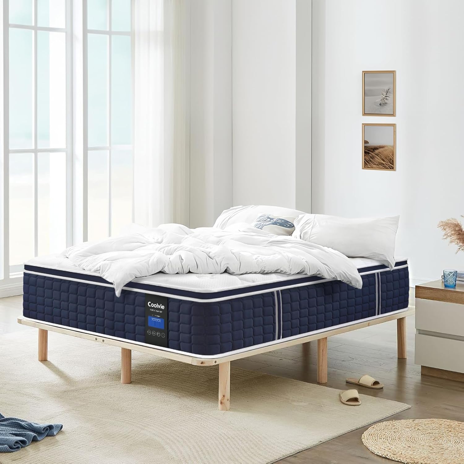 Coolvie 14 Inch Hybrid Mattress