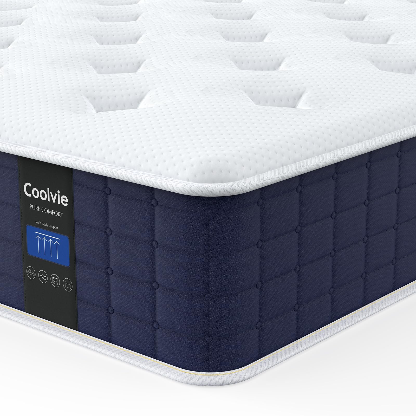 Coolvie 10 Inch Hybrid Mattress