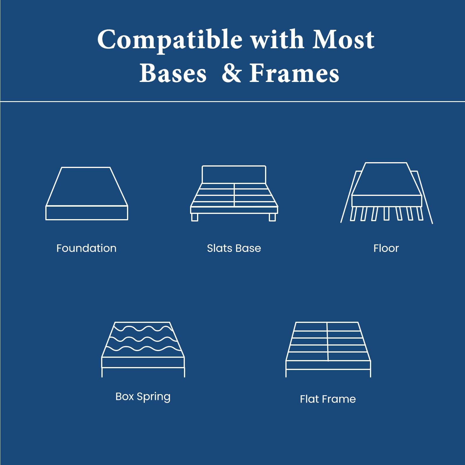 Coolvie 12 Inch Hybrid Mattress