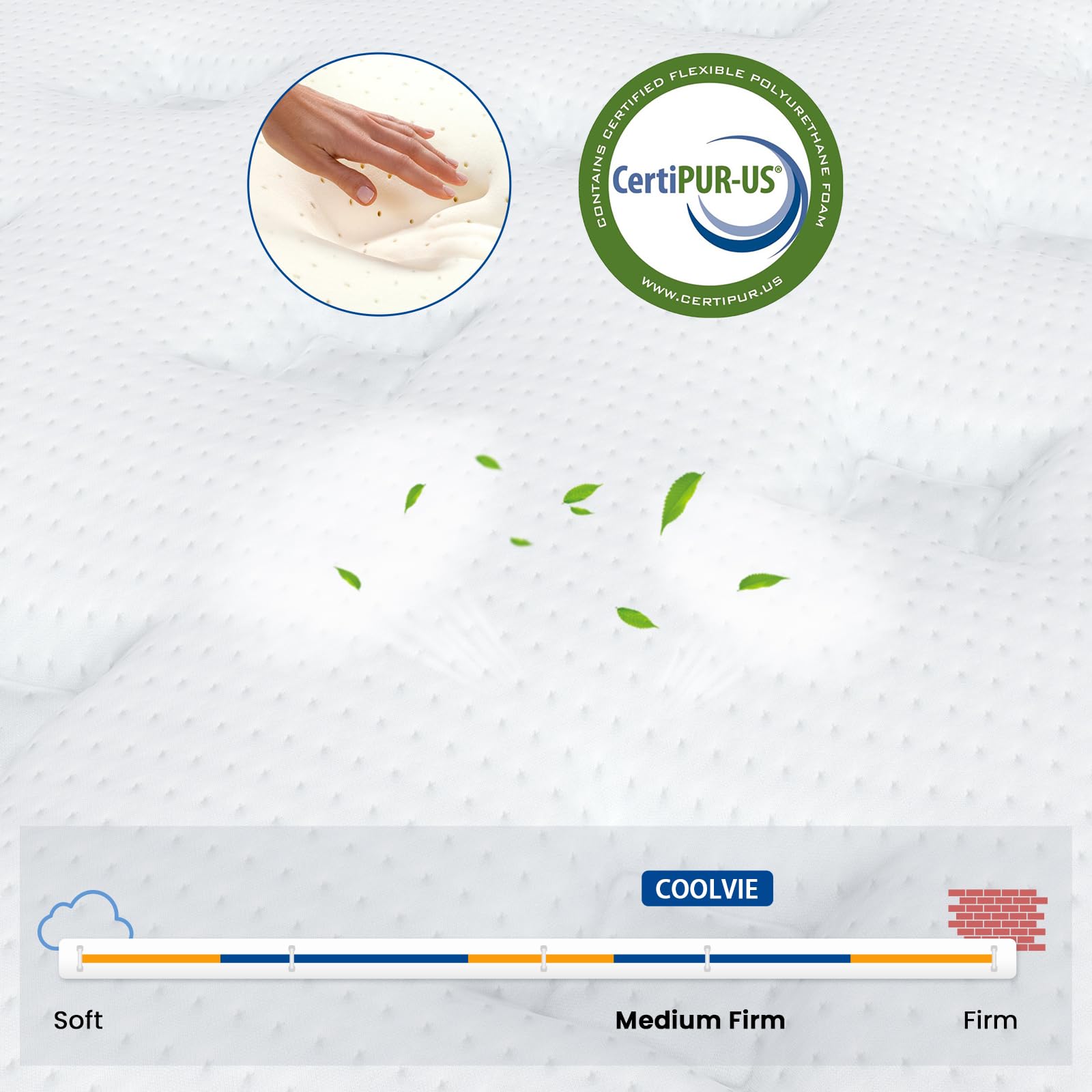 Coolvie 10 Inch Hybrid Mattress