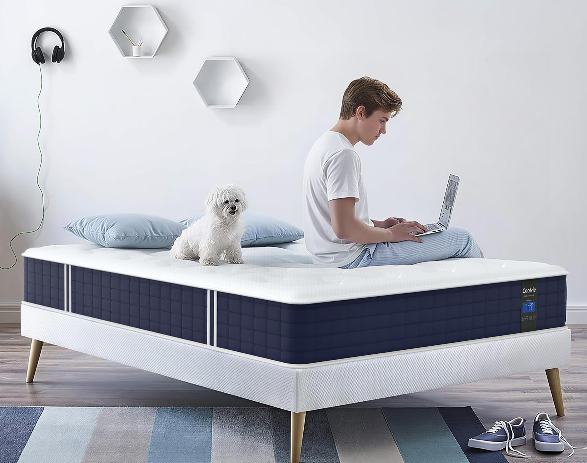 Coolvie 10 Inch Hybrid Mattress